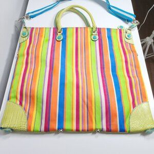 Gabs Leather Crossbody Multicolor Bag